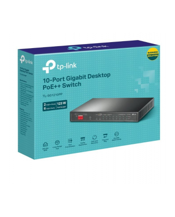 tp-link Przełącznik 10xGE PoE+/PoE++  SG1210PP