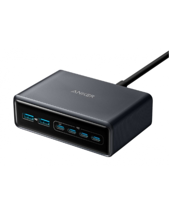 anker Ładowarka GeNPrime 200W GaN 4xUSB-C 2xUSB-A Czarna główny