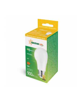 spectrum led Żarówka LED GLS E27 9W NW 4000K 900lm 230V