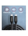 axagon BUCM32-CM15A Kabel USB-C - USB-C 3.2 Gen 2, 1.5m, PD 100W, 5A, 4K HD, ALU, oplot, czarny - nr 22