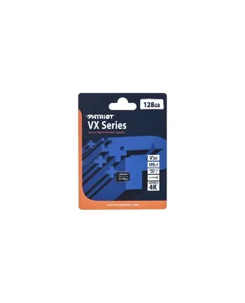 patriot Karta microSDXC 128GB VX V30 Class 10 UHS-I U3