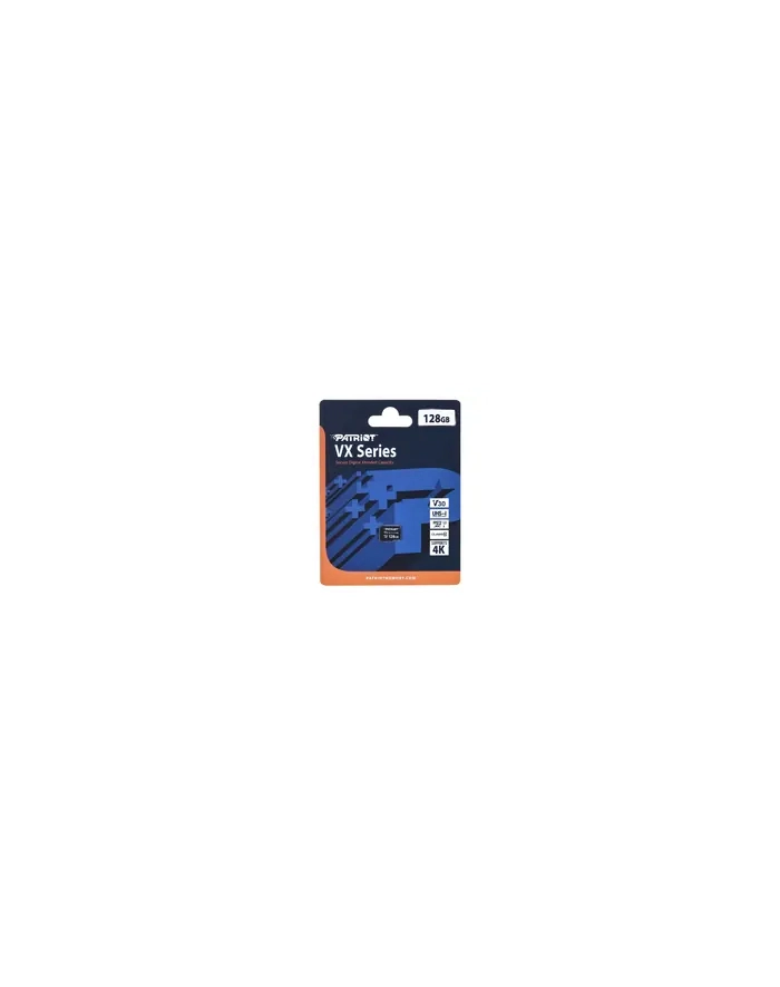 patriot Karta microSDXC 128GB VX V30 Class 10 UHS-I U3 główny
