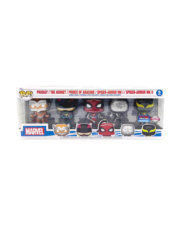 inni PROMO FUNKO FIGURKA POP Spiderman 5-pack 62281 główny