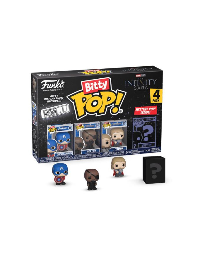 inni PROMO FUNKO POP FIGURKA Bitty Pop Marvel 4-pack 71503 główny