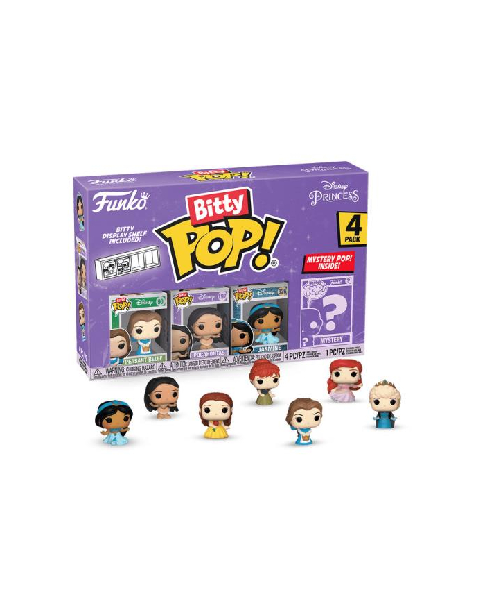 inni PROMO FUNKO POP FIGURKA Bitty Pop Disney Księżniczki 4-pack 73028 główny