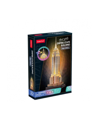 dante Puzzle 3D Empire State Building 37el LED L539H Cubic Fun