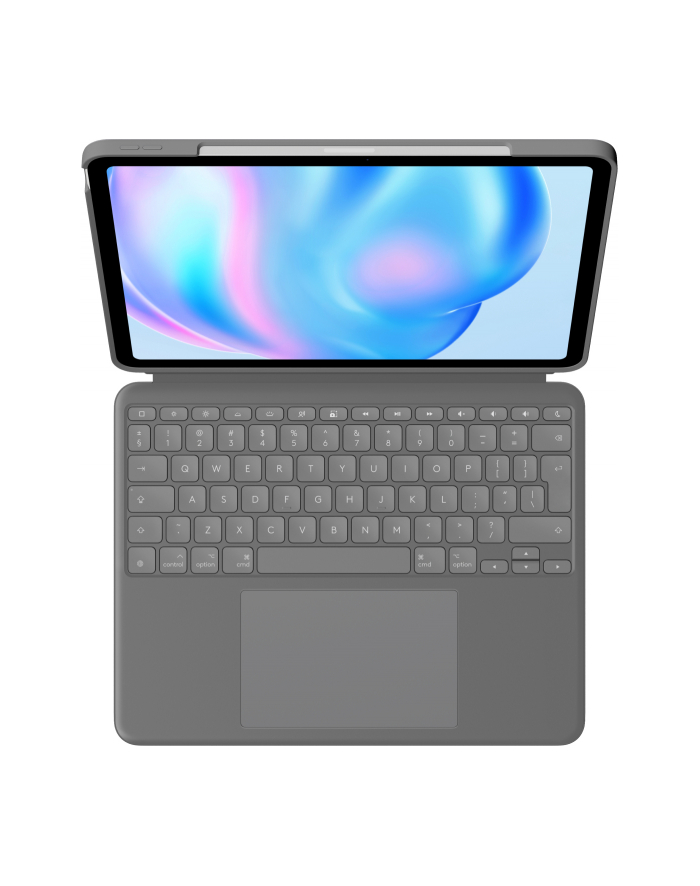 logitech Etui z klawiaturą Combo Touch iPad Air 13 M2 US Oxford szary główny