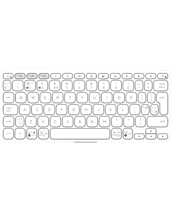 logitech Klawiatura Keys-To-Go 2 jasnoszara US