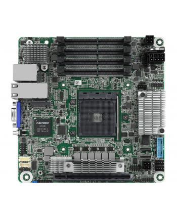 Płyta główna ASRock X570D4I-2T 1x AM4 AMD Ryzen X570 (SATA, 1xM2, 2x10GbE, IPMI)