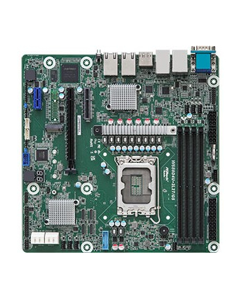 Płyta główna ASRock W680D4U-2L2T/G5 1x LGA1700 Intel Core 12/13gen W680 (4xDIMM, SATA, 1xM2, 2xGbE, 2x10GbE, IPMI)