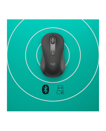 MOUSE USB OPTICAL WRL M650/BLACK 910-006239 LOGITECH