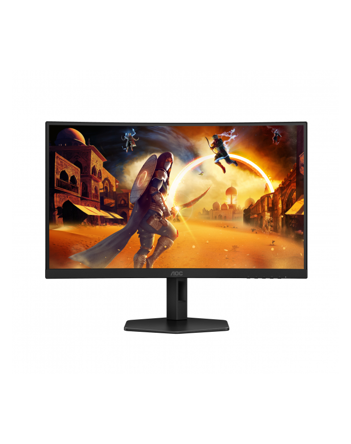 aoc Monitor CQ27G4X 27 cali Zakrzywiony Fast VA 180Hz HDMIx2 DP HAS główny