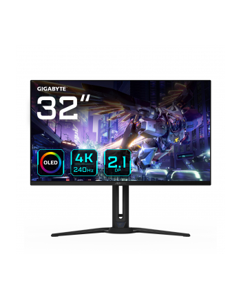gigabyte Monitor 31,5 cala FO32U2P OLED 0,03MS UHD 240HZ 4K