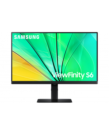 samsung Monitor 24 cale ViewFinity S60D IPS 2560x1440 WQHD 16:9 1xHDMI 1xDP 3xUSB 3.0 5ms PinP/PbyP 100Hz HAS+PIV płaski 3YOn-Site