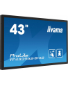 iiyama Monitor 43 cale TF4339AS-B1AG,IPS,4K,HDMIx2,DP,RJ45,3xUSB,40pkt,      ANDROID,24/7 - nr 55