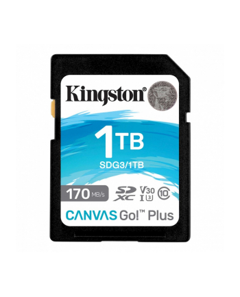 kingston Karta SD 1TB Canvas Go Plus 170/90MB/s CL10 U3 V30