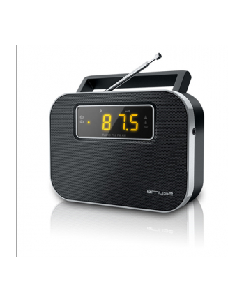 Muse M-081R Funkcja alarmu 2-pasmowe radio przenośne PLL Czarny