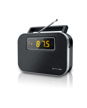 Muse M-081R Funkcja alarmu 2-pasmowe radio przenośne PLL Czarny