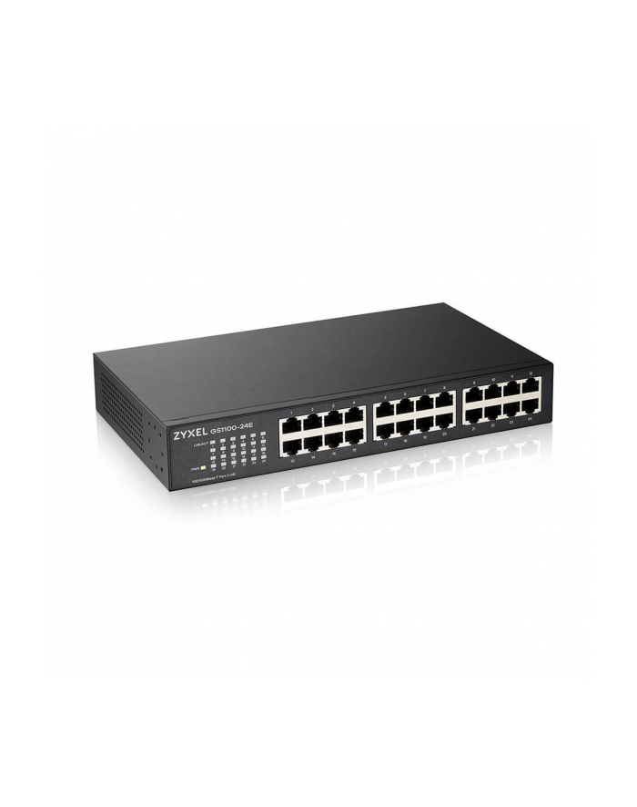 Switch Zyxel GS1100-24E 24p Unmanaged Gigabit główny