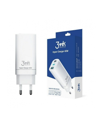 3mk Ładowarka sieciowa 65W 2xUSB-C+1xUSB-A GaN PD QC
