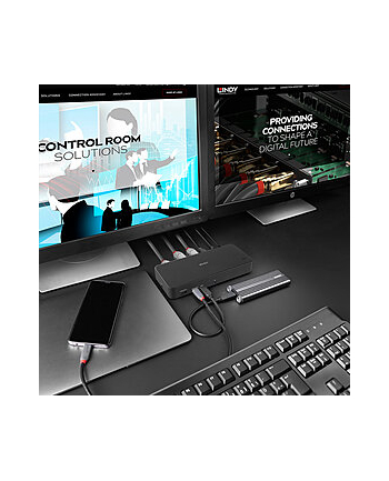 Lindy Stacja/replikator NB ACC Docking USB C/A Hybrid (43366)