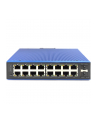DIGITUS Przemysłowy, zarządzany przełącznik Gigabit Ethernet PoE, 16+2 porty, L2  DN-651159 - nr 22
