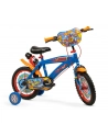 Rower dziecięcy 14''; HOT WHEELS TOIMSA 1468 - nr 1
