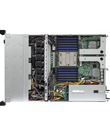 Platforma ASRock Rack (1U) AMD Epyc 9004 (12xSFF, 2xGbE, 2x10GbE, Red PSU, IPMI)