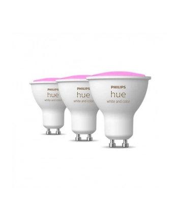 no name LIGHT BULB GU10 HUE WHITE/3PACK 929001953115 PHILIPS
