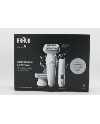 Depilator akumulatorowy BRAUN Silk-epil 9 9-341