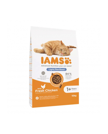 IAMS Vitality Sterilised - sucha karma dla kota - 10 kg