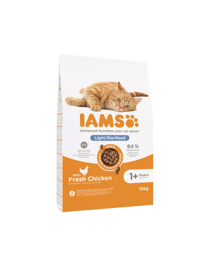 IAMS Vitality Sterilised - sucha karma dla kota - 10 kg główny