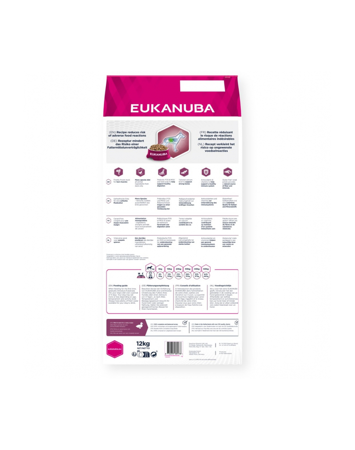 Eukanuba Daily Care Adult Pczerwonyien Kaczka - sucha karma dla psa 12 kg główny