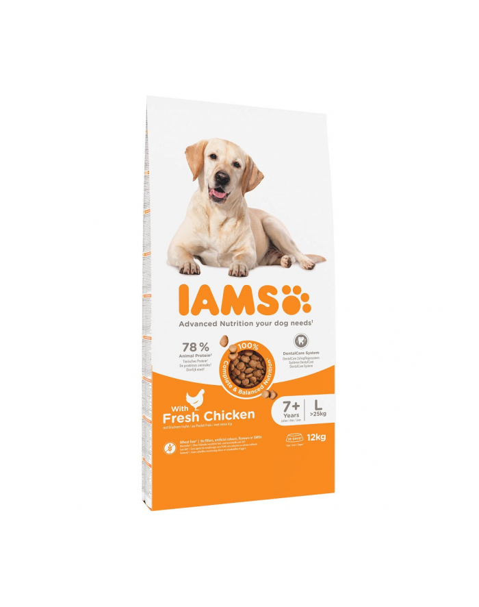 IAMS Vitality Dog Senior Large Chicken - sucha karma dla psa - 12 kg główny