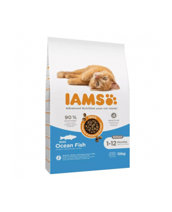 IAMS Kitten Ocean Fish - sucha karma dla kota - 10 kg