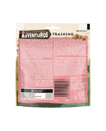 purina nestle PURINA Adventuros Training łosoś - przysmak dla psa -115g