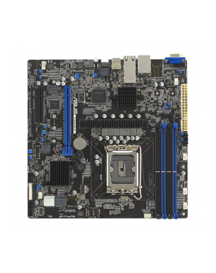 Płyta główna Asus P13R-M/10G-2T 1x LGA1700 Intel Xeon E-24XX C262 (4xDIMM, 8x SATA, 1xM2, 2x10GbE, ASMB11-iKVM, mATX) główny