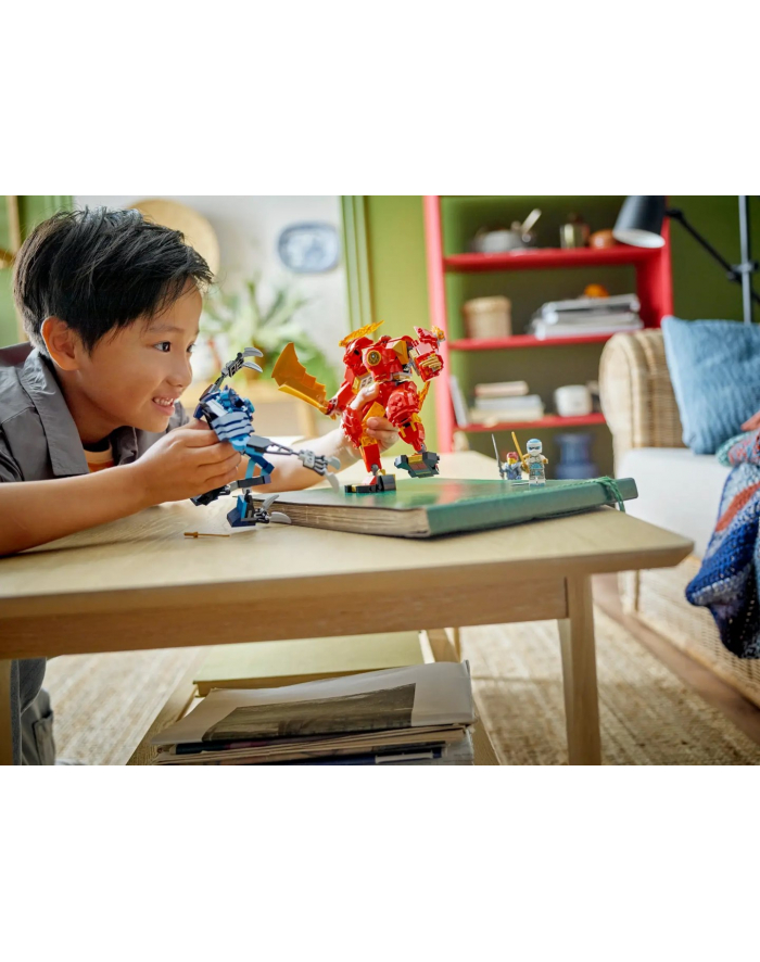LEGO Ninjago 71808 Mech żywiołu ognia Kaia główny