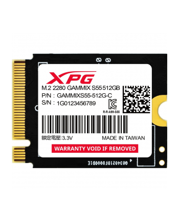 no name Dysk SSD Adata XPG GAMMIX S55 512GB M2230