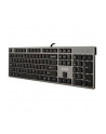 a4 tech Klawiatura przewodowa A4tech KV-300H USB szary - nr 9