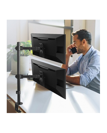 MACLEAN UCHWYT DO MONITORAMAX VESA 100X100, 13-27'';, 9KG, PODWÓJNY MC-967 nr 2