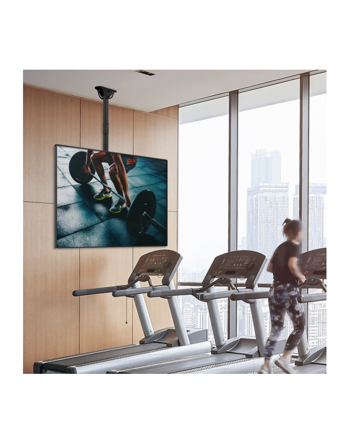 techly Uchwyt Sufitowy TV LED/LCD 32-55 cali 50kg 560-910 mm główny