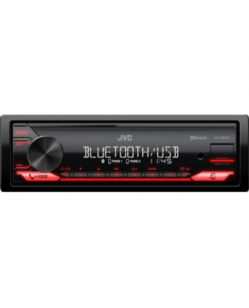Radioodtwarzacz samochodowy JVC KDX-282BT RED