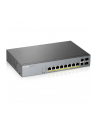 Switch Zyxel GS1350-12HP 12p PoE (PoE+: 8;) 130W Managed Gigabit - nr 12