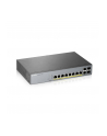 Switch Zyxel GS1350-12HP 12p PoE (PoE+: 8;) 130W Managed Gigabit - nr 1