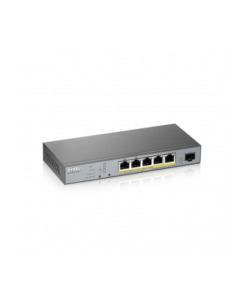 Switch Zyxel GS1350-6HP 6p PoE (PoE+: 3;PoE++: 2) 60W Managed Gigabit