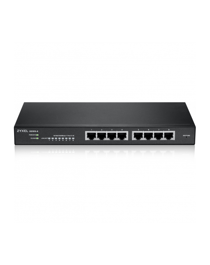 Switch Zyxel GS1915-8 8p Managed Gigabit główny