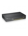 Switch Zyxel GS1920-8HP 10p PoE (PoE+: 8;) 130W Managed Gigabit - nr 12