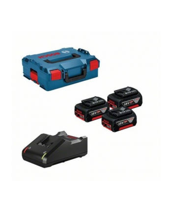 BOSCH Zestaw zasilający 18V Li-on 3x5,0Ah + ład