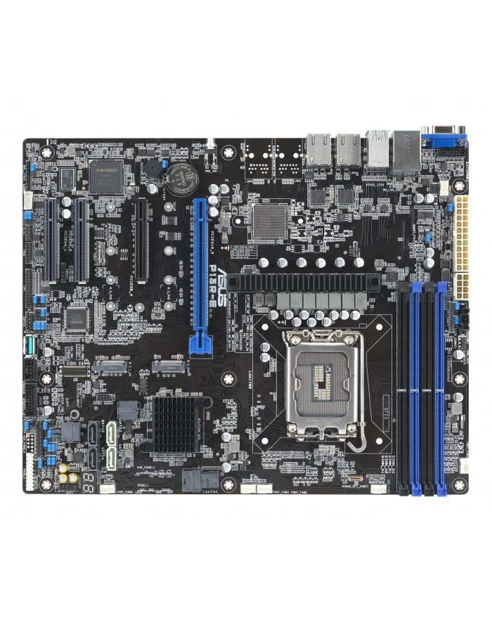Płyta główna Asus P13R-E 1x LGA1700 Intel Xeon E-24XX C266 (4xDIMM, 8x SATA, 2xM2, 2x1GbE, ASMB11-iKVM, ATX) główny